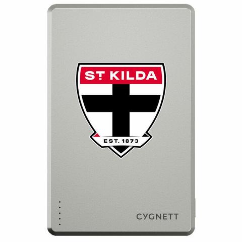 Cygnett 5K Slim Mag Power Bank St Kilda Saints CY5373PBCHE