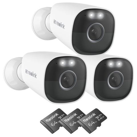 Reolink Argus ECO Ultra WiFi Battery Camera 3 Pack