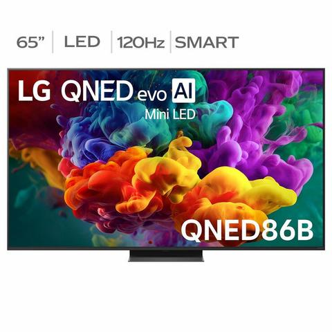 LG 65 Inch QNED86B EVO AI Mini LED 4K Smart TV 65QNED86BSA