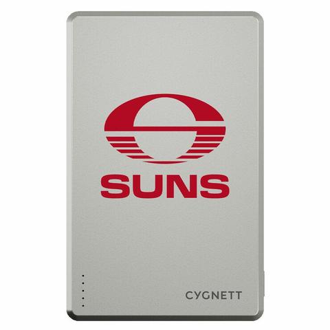 Cygnett 5k Slim Mag Power Bank- Gold Coast Suns CY5366PBCHE