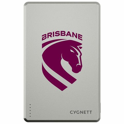 Cygnett NRL 5K Mag Power Bank Brisbane Broncos CY5818PBCHE