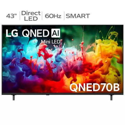 LG 43 Inch QNED70B AI Mini LED 4K Smart TV 43QNED70BSA