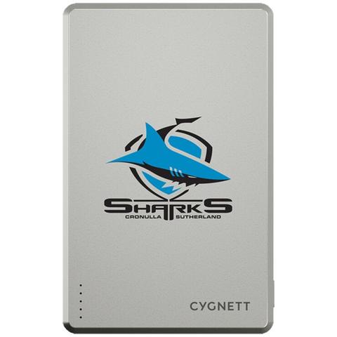 Cygnett NRL 5k Mag Power Bank Cronulla-Sutherland Sharks CY5824PBCHE
