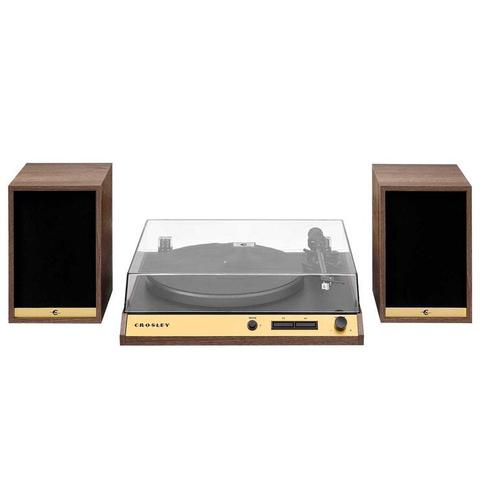 Crosley C72 Record Vinyl Shelf Turntable CR72A-WA