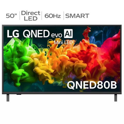 LG 50 Inch QNED80B EVO AI MINI LED 4k Smart TV 50QNED80BSA