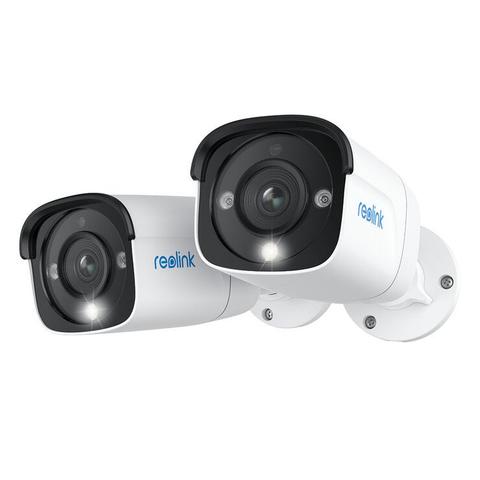 Reolink 12MP PoE Bullet Cameras 2 x Pack P340 2 Pack