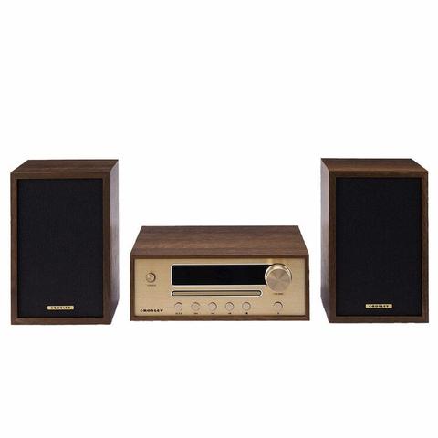 Crosley Parker Radio CD Player Walnut CR3503A-WA4