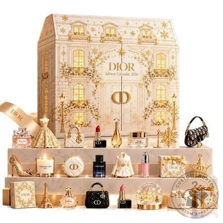 Luxury Brand Hand Bag  Christmas Advent Calendar 2026 Blind Box Countdown  Acrylic Christmas Tree ornaments Women Surprise  Holiday Family Fun
