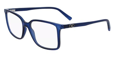 Salvatore Ferragamo SF 2954 420 Men's Glasses Blue Size 54 - Private Health Rebate - Blue Light Block Available