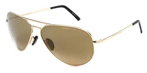 Porsche Design P8508 E Men's Sunglasses Gold Size 60