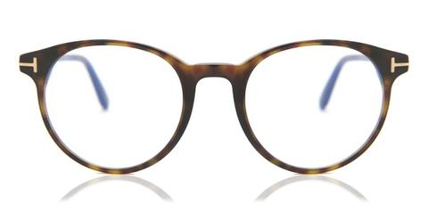 Tom Ford FT5695-B 052 Blue-Light Block Men's Glasses Tortoiseshell Size 47 - Private Health Rebate - Blue Light Block Available