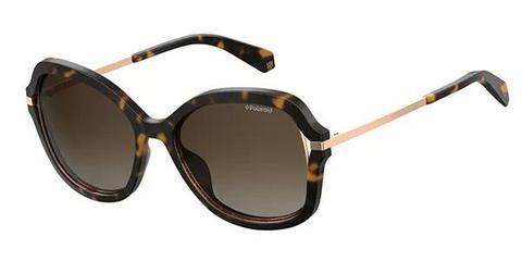 Polaroid PLD 4068/S Polarized 086/LA Women’s Sunglasses Tortoiseshell Size 55