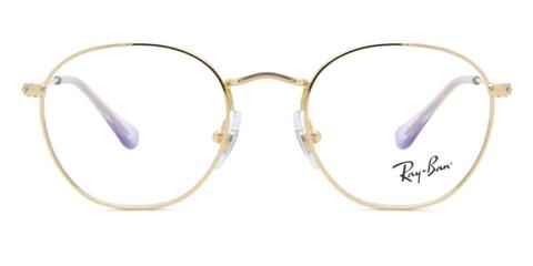 Ray-Ban Kids RY9572V Junior Rob 4091 Kids' Glasses Gold Size 46 - Private Health Rebate - Blue Light Block Available