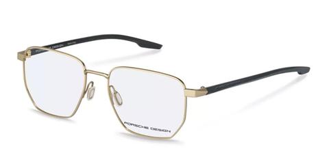 Porsche Design P8770 B000 Men's Glasses Gold Size 55 - Private Health Rebate - Blue Light Block Available