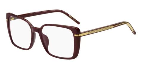 BOSS 1738/G Asian Fit LHF Women’s Glasses Burgundy Size 55 - Private Health Rebate - Blue Light Block Available