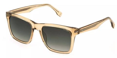 Police SPLN35E CHAMP 9 0L77 Men's Sunglasses Brown Size 55