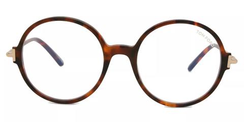 Tom Ford FT5914-B 052 Blue-Light Block Women’s Glasses Tortoiseshell Size 53 - Private Health Rebate - Blue Light Block Available