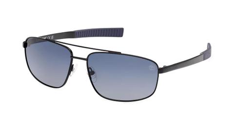 Timberland TB00061 Polarized 02D Men's Sunglasses Black Size 62