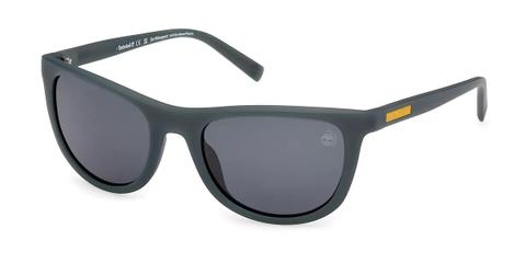 Timberland TB00058 Polarized 97D Men's Sunglasses Green Size 56