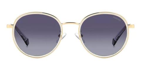 Polaroid PLD 4173/G/S/X Asian Fit Polarized 2F7/WJ Men's Sunglasses Gold Size 51