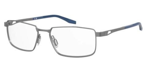 Under Armour UA 5077/G Asian Fit V6D Men's Glasses Silver Size 55 - Private Health Rebate - Blue Light Block Available