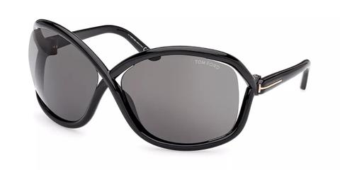 Tom Ford FT1068 BETTINA 01A Women’s Sunglasses Black Size 68