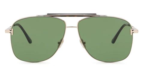 Tom Ford FT1017 JADEN 28N Men's Sunglasses Gold Size 60