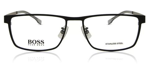 BOSS Boss 1342/F Asian Fit TI7 Men's Glasses Black Size 57 - Private Health Rebate - Blue Light Block Available
