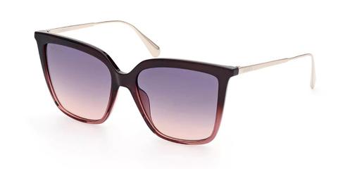 Max & Co. MO0043 71W Women’s Sunglasses Brown Size 55