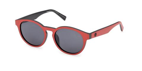 Timberland TB00077 Kids Polarized 67D Kids' Sunglasses Red Size 49