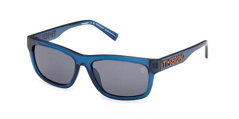 Timberland TB00080 Kids Polarized 90D Kids' Sunglasses Blue Size 55