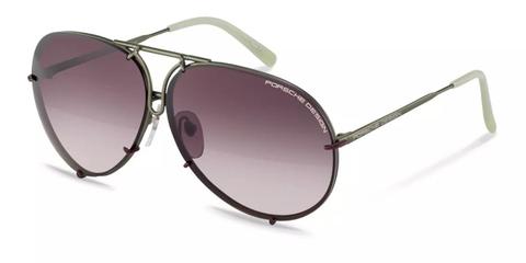 Porsche Design P8478 G155 Men's Sunglasses Green Size 66