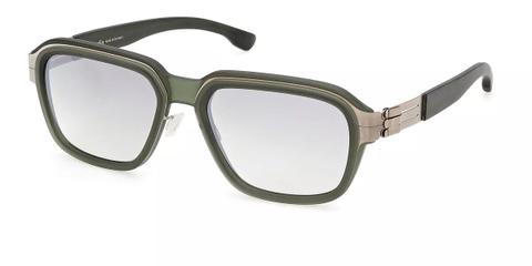 Ic! Berlin IC0219 Bogart 35G Men's Sunglasses Green Size 55