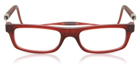 CliC VUNETIC TENORE Red Men's Glasses Red Size +2.50 - Private Health Rebate - Blue Light Block Available