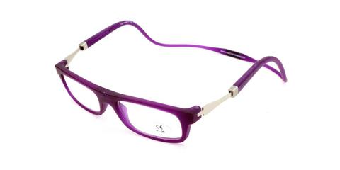 CliC VUNETIC TENORE Violet Men's Glasses Purple Size +1.50 - Private Health Rebate - Blue Light Block Available