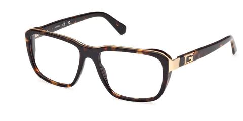 Guess GU50137 052 Men's Glasses Tortoiseshell Size 55 - Private Health Rebate - Blue Light Block Available
