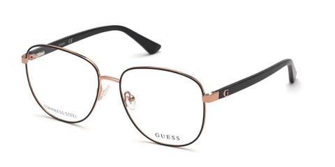 Guess GU2816 001 Women’s Glasses Black Size 56 - Private Health Rebate - Blue Light Block Available