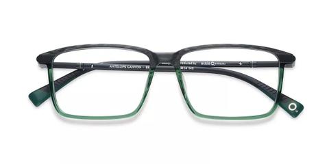 Etnia Barcelona Antelope Canyon BKGR Men's Glasses Green Size 55 - Private Health Rebate - Blue Light Block Available