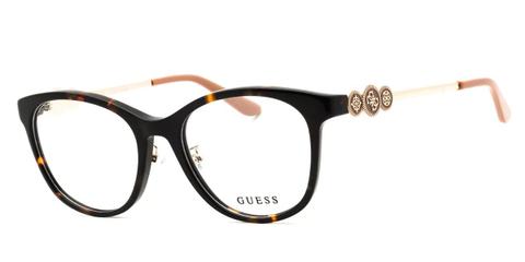 Guess GU50255-D Asian Fit 052 Women’s Glasses Tortoiseshell Size 52 - Private Health Rebate - Blue Light Block Available
