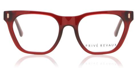 Privé Revaux CORAL WAY LHF Blue-Light Block Men's Glasses Burgundy Size 51 - Private Health Rebate - Blue Light Block Available