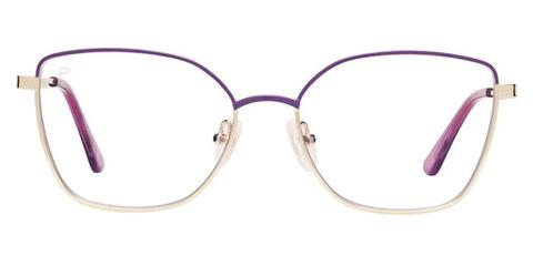 Privé Revaux SCHOOL NIGHT/BB BIA/G6 Blue-Light Block Women’s Glasses Gold Size 53 - Private Health Rebate - Blue Light Block Available
