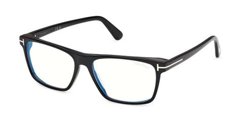 Tom Ford FT6170-B 001 Blue-Light Block Men's Glasses Black Size 56 - Private Health Rebate - Blue Light Block Available