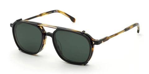 Lozza Ul4425 Volterra 1 With Clip-On 6YHP Men's Glasses Brown Size 54 - Private Health Rebate - Blue Light Block Available