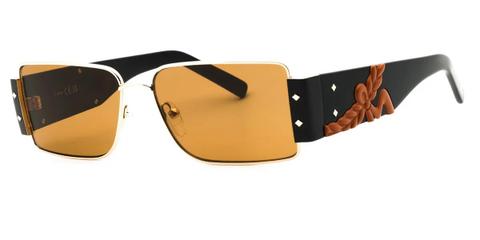 MCM MW0012 32J Men's Sunglasses Gold Size 55
