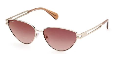 Max & Co. MO0089 32G Women’s Sunglasses Gold Size 56