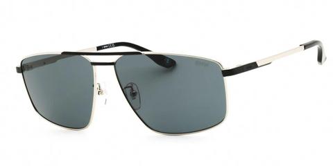 BMW BW0055-H 16A Men's Sunglasses Silver Size 62