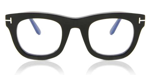 Tom Ford FT5872-B 001 Men's Glasses Black Size 48 - Private Health Rebate - Blue Light Block Available