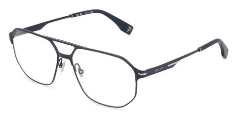 Police VPLV38 CHAMP LITE 6 0JA6 Men's Glasses Blue Size 57 - Private Health Rebate - Blue Light Block Available