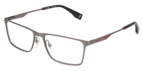 Police VPLV39 CHAMP LITE 7 0627 Men's Glasses Grey Size 55 - Private Health Rebate - Blue Light Block Available