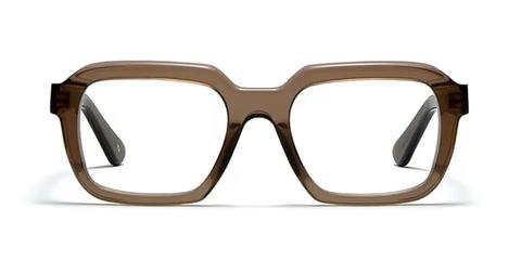 L.G.R Raffaello 4423 Men's Glasses Brown Size 53 - Private Health Rebate - Blue Light Block Available